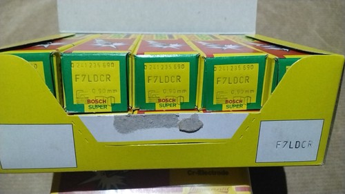 10x bosch candele - f7ldcr, per