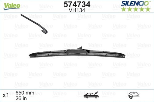 574734 valeo spazzola tergi - valeo,
